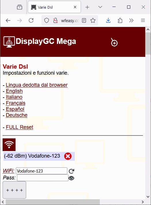led gasolio benzina gas