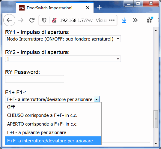 luci casa domotica interruttore