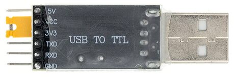 da USB a Seriale, Display